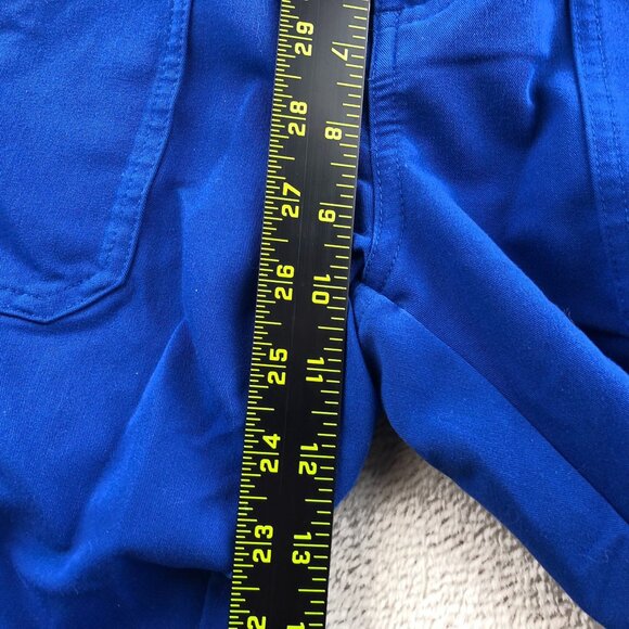 Figs Technical Collection Cargo Scrub Pants Unisex Small Straight Leg Blue - Picture 6 of 15